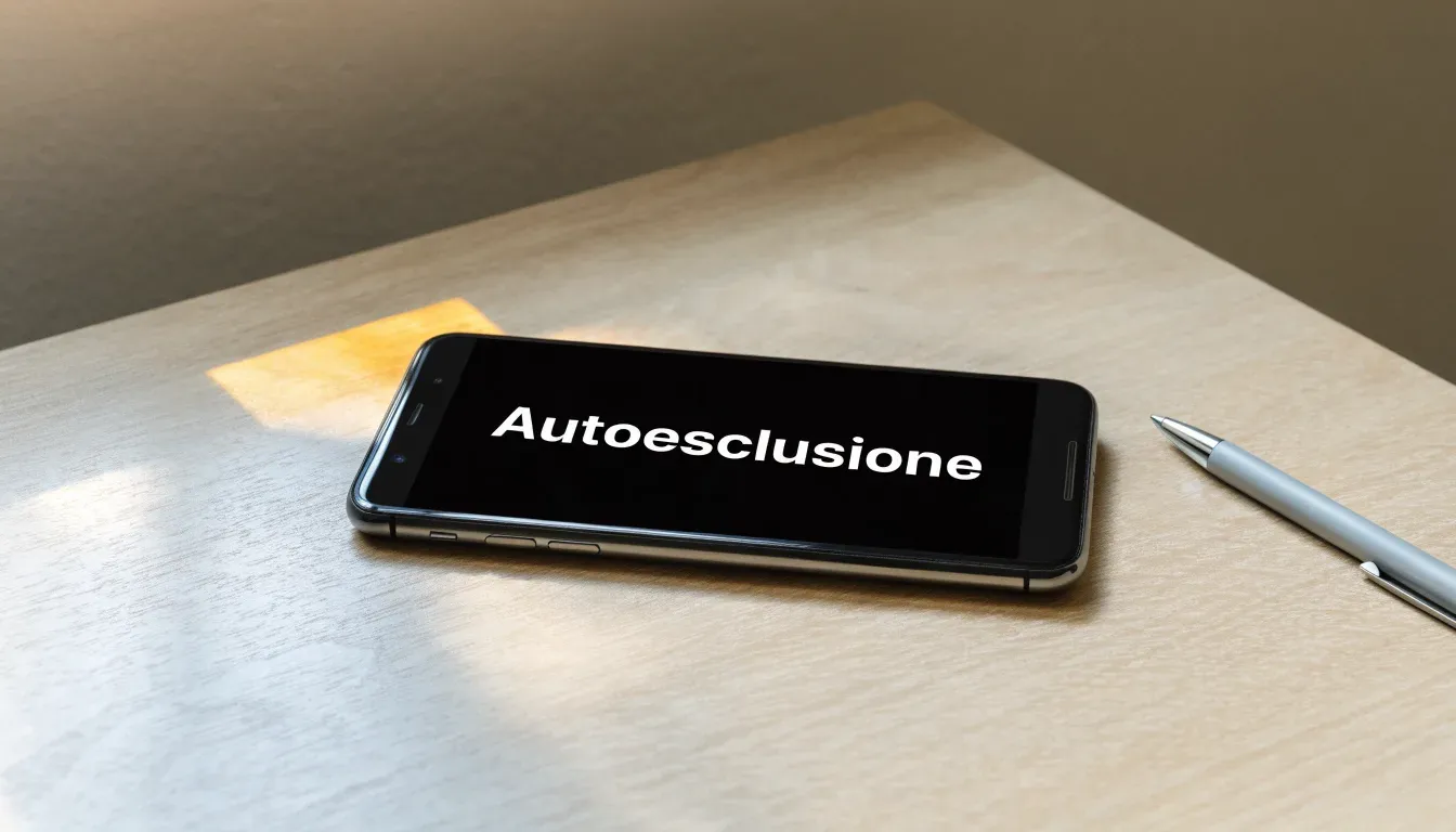 Un foglio di concessione in carta con un timbro rosso, appoggiato su una scrivania di legno accanto a una penna
